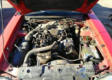 2000 Ford Mustang из США, поврежденный, VIN 1FAFP4044YF163216